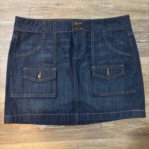 Old Navy Blue Denim Skirt | Womens Sz 10